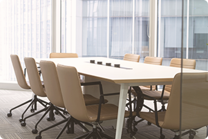 オフィスの会議室